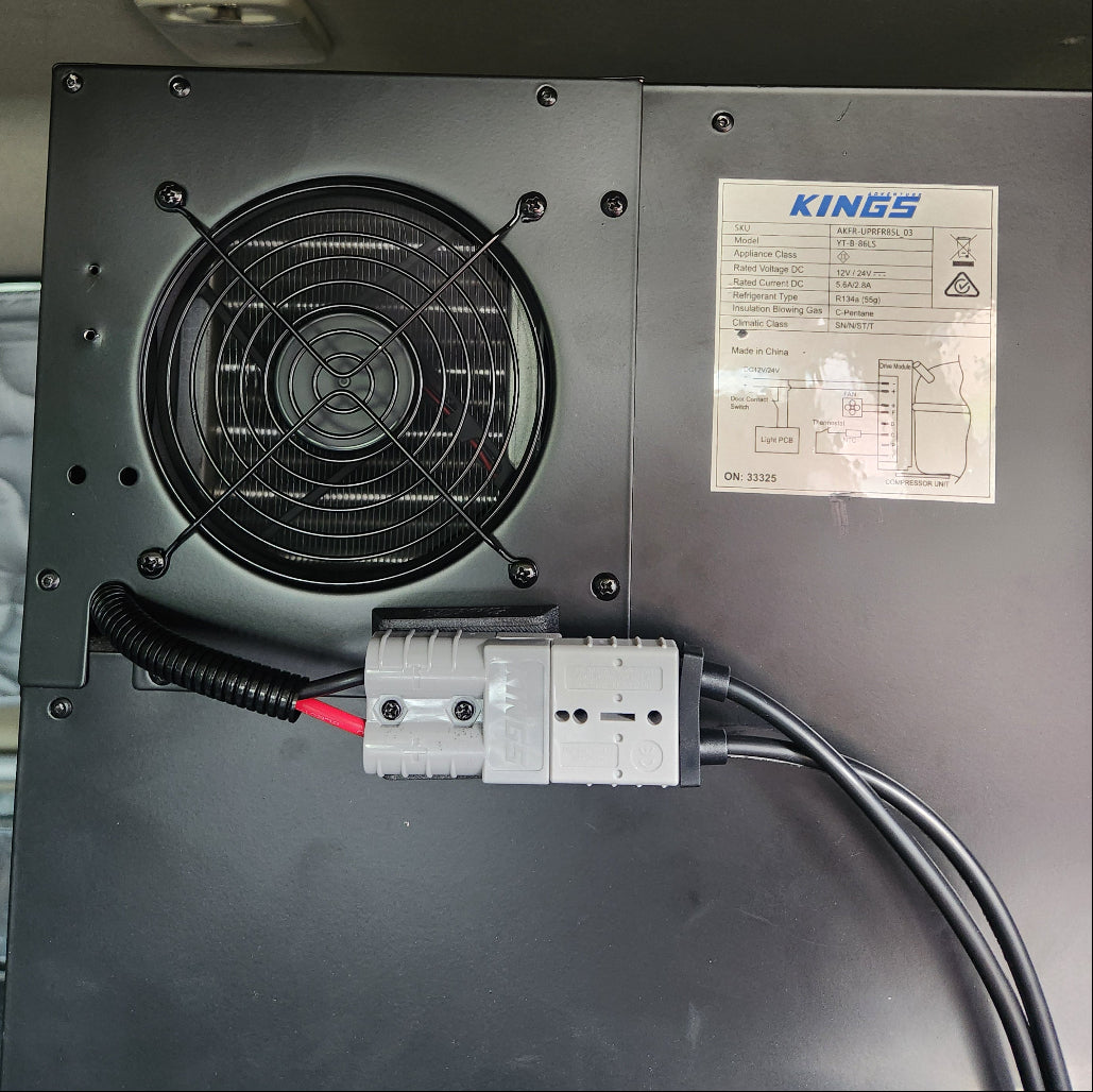 Kings Upright Fridge Anderson Relocation Bracket - Installed